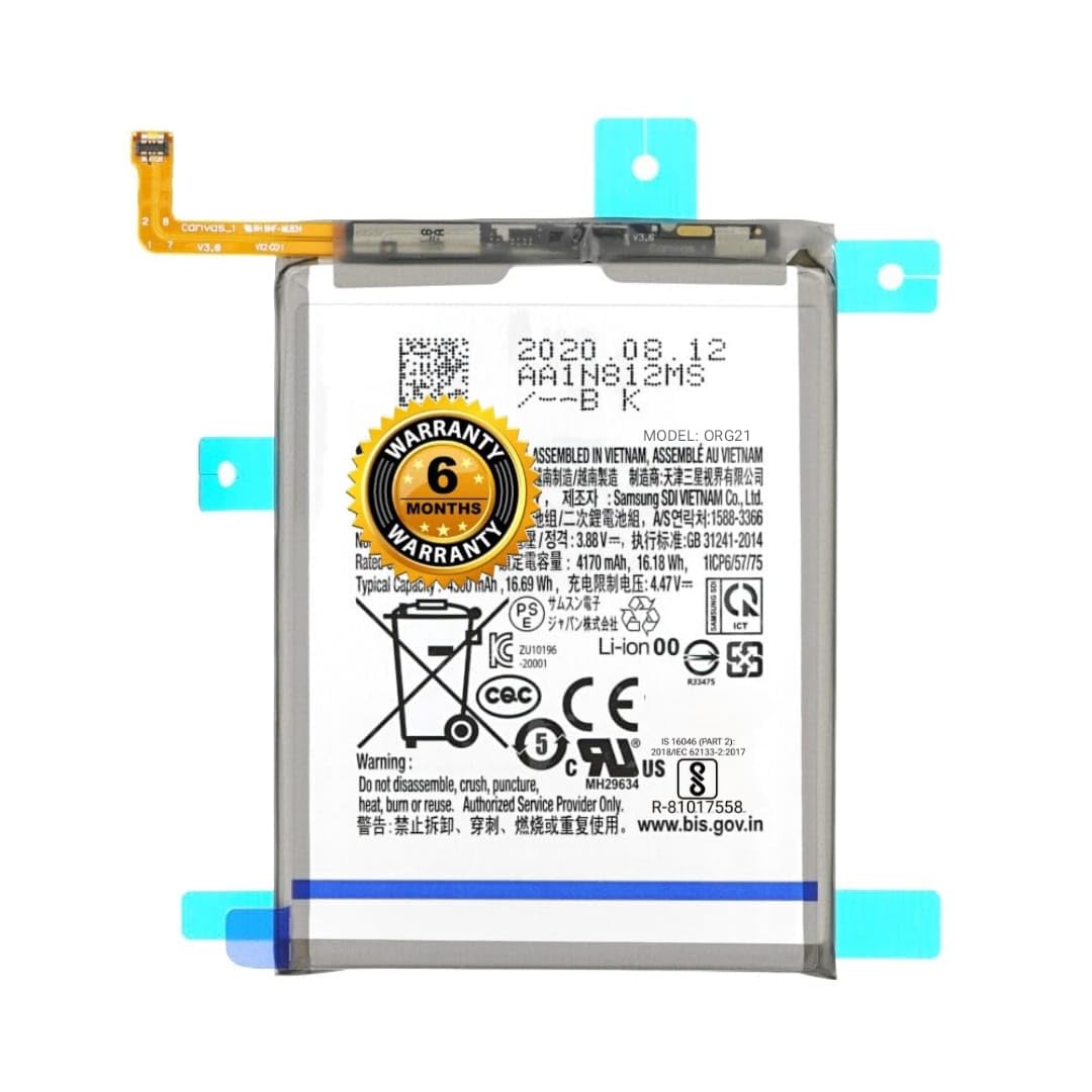 THE BATTERY STORE® Original EB-BN980ABY Battery for Samsung Galaxy Note 20 SM-N985F SM-N986F SM-N986B Battery with 6 Month Warranty****(PR146)