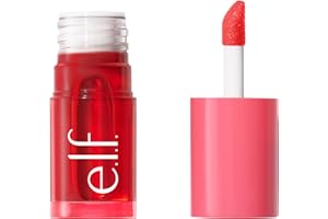 e.l.f. Sheer For It Blush Tint, Multi-Use, Long-Lasting Lip & Cheek Make-up, Creates a Natural Flush Finish, Vegan & Cruelty-Free, Pink Positive