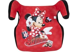 TATAWAY IN VIAGGIO SI CRESCE Disney Minnie Elevador Grupo 2-3 de 15 a 36 kg booster coche niña rojo
