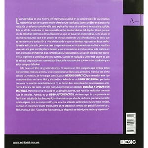 Las matrices son fáciles: Manual autodidáctico (Libros profesionales)