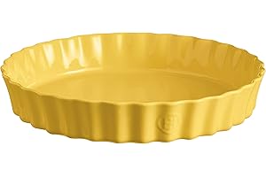 EMILE HENRY Tourtière haute/plat à tarte 32 cm, céramique, Provence