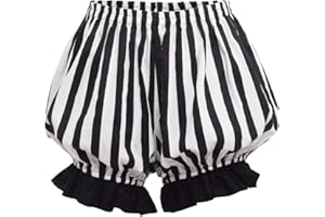 GRACEART Pantaloni di sicurezza da donna Pantaloni a righe Pantaloncini Lolita Ragazze Bloomers Casual Pantaloni