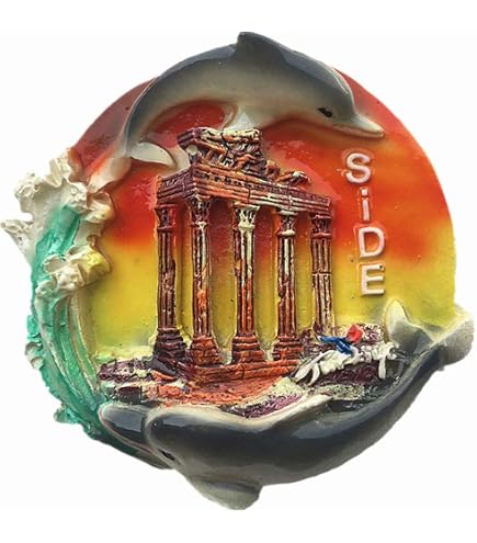 Kusadasi Turchia, magnete per frigorifero, congelatore, souvenir, decorazione, magnete adesivo in vetro