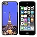 Produktbild All Phone Most Case / Sonderangebot Hart PC HandyHülle Hartschalenkoffer Étui Tasche Schutzhülle / Hard Case for Apple iPod Touch 6 6th Touch6 // Architecture Eiffel Tower Moon Night