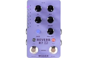 Pedale effetto MOOER R7 REVERB X2