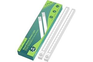 LOFTER Motion Sensor Lights Indoor 2 Pack, Rechargeable LED Wardrobe Light Stick-on Anywhere Cupboard Light Under Kitchen Cabinet Stair Shed LED PIR Night Lighting, 3 Light Modes and 3 Color Temperature