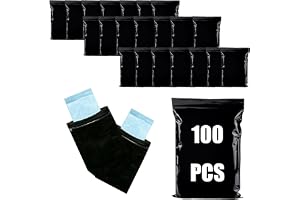 100 st. förslutningsbarväska för sanitetsbinder, sanitetspåse, tampongbortskaffningspåse, hygienpåsar för dambindor, damer hy