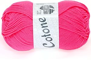 Lana Grossa Cotone uni 3 - Pink