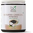 Bhumi Organic Activated Charcoal Powder (400g) | Coconut Shell-Based | Teeth Whitening, Detox & Skin Care | Food-Grade, Vegan & Chemical-Free