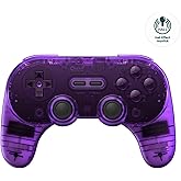 8Bitdo Pro 2 Bluetooth Controller with Hall Effect Joysticks, 2 Pro Back Paddle Buttons,Wireless Gaming Controller for Switch