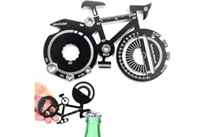 LQIOACU gadget bici,portachiavi bicicletta,gadget bicicletta,multi-use bike,20 in 1 per mountain bike, escursioni e campeggio