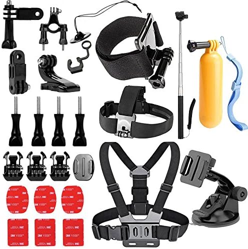 Gopro Accessories AKASO Accesories 24 in 1 Head Strap Mount Headstrap Chest Mount for AKASO EK7000 Gopro Hero5 Gopro Hero Gopro Session Apeman A70 Apeman Waterproof Action Camera
