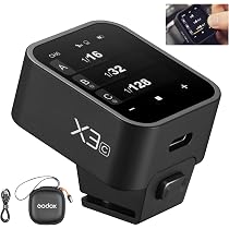 Déclencheur Flash Sans Fil Godox X3Pro-C Pour Canon - Écran Tactile, Bluetooth, 2.4 GHz, 16 Groupes - Batterie Lithium Intégrée - 7