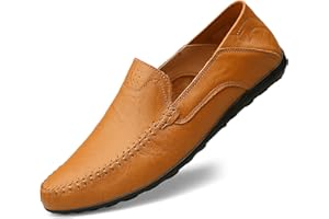 Rodawu Mocassins Homme Slip on Loafers Chaussures de Conduite Plat Chaussures de Décontractées