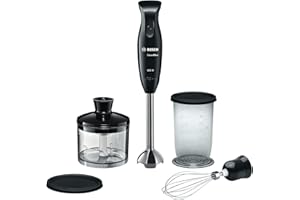 Bosch MSM2650B CleverMixx Blender Ręczny, 600 W, Czarny/Srebrny