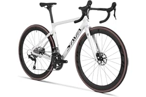 SAVADECK Carbon Road Bike,Lightweight Full Carbon Racing Bicycle with R7120 24S Shift Groupset and Hydraulic Oil Disc Brake Bike