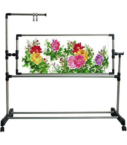 Stickrahmenhalter, Verstellbarer StäNder, Drehbarer StickstäNder, Knie