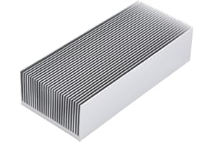 Awxlumv Extra Large Heat Sinks Aluminum 7.87" x2.71" x 1.41" / 200 x 69 x 36mm High Power Heatsink Diffusion Cooling Module Cooler 27 Fin Radiator for LED Light Amplifier Transistor Semiconductor PCB