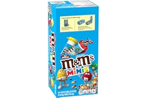 M&M's Milk Chocolate Mini's, 1.08-Ounce Tubes (Pack of 24)