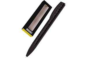 Online Vision Carbon I Bolígrafo giratorio con mina grande estándar en grosor de trazo medio, color de la tinta negro, elegante bolígrafo de aluminio en caja de regalo