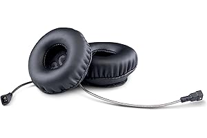 Midland - RCF Kit Audio Hi-Fi con Cuscinetti Removibili, Altoparlanti RCF per Interfono Moto - Compatibile con BT Pro, BT Pro S, BT R1 ADV, Rush RCF e altri Interfoni, Facile Installazione