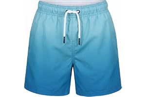 RIPT Boys Swim Shorts Quick Dry Board Shorts with Mesh Lining Drawstring Waist UV 50 Sun Protection Surfing Swimming Trunks