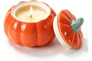 Höst doftljus, pumpaform halloween sojaljus, höst pumpaform ljus, pumpaformad halloween, fall doftande ljus, halloweendekorat