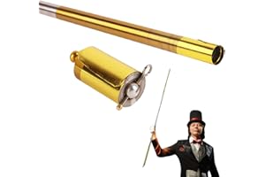 EULAPGOE Bacchetta Tascabile, Bacchetta Per Spettacoli Di Magia Da Palcoscenico In Metallo, Bacchetta Telescopica Estensibile Per Spettacoli Di Prestigio