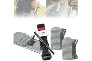 ANYINGKAI Tourniquet,Benda israeliana,Laccio Emostatico Tactical,Benda di emergenza israeliana,Anyinkai Benda tattica di emergenza israeliana,Lacci Emostatici Tattici,Tourniquet nero (Z+2B)