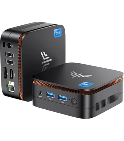 NiPoGi AK2 Plus Mini PC 16GB RAM 512GB M.2 SSD, 12th Gen