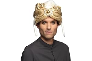 Boland 81036 - Sombrero Príncipe Sultán, tocado para adultos, festival, carnaval, fiesta de disfraces, 1001 Noches