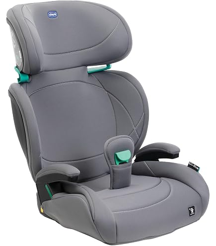 LIONELO Seggiolino Auto NELLY I-SIZE Pieghevole per Bambini 76-150 cm (15 mesi - 12 anni) Gruppo 1 2 3 Installazione in avanti con ISOFIX o/e Cinghia TT, Protezione Laterale, Regolazione