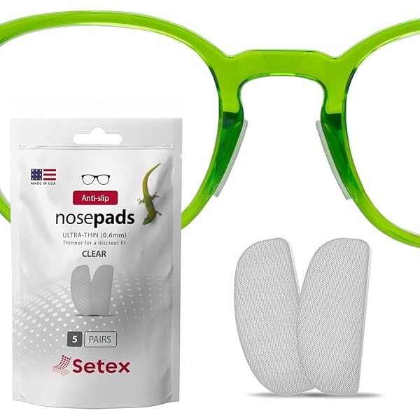 Coussinets De Nez Pour Lunettes - 40 Paires - Mousse Douce Autocollante - Anti-dérapant Confort - 6