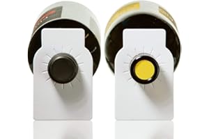 WOWUWUYA Etichette della bottiglia di vino del Libro Bianco - 100 etichette della cantina per vini della carta comune di conteggio