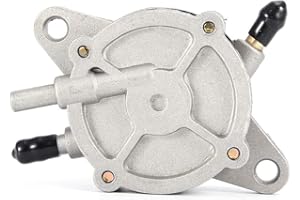 CYTGOUPER Motorrad Benzinpumpe Kraftstoffpumpe Montage, Aluminiumlegierung Unterdruckpumpe Motorrad, Roller Vakuum Pumpe Ersatzteile für GY6 50cc - 250cc Motorrads