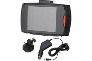 SXHLSELLER Telecamera da Cruscotto per Auto, Videoregistratore per Veicoli Ad Alta Definizione 1080P Ad Alta Definizione, Registratore di Guida per Auto Grandangolare a 170 Gradi con Sensore di Gravità