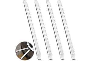 Lotvic 4 Pièces Démonte-Pneu, 30 cm Demonte Pneu Manuel, Pneu De Voiture Démonte-Pneu Moto, Démonte Pneu vélo, Leviers de Pneu en Acier au Manganèse pour Moto, Voiture