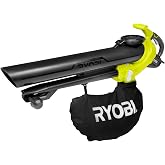 Ryobi RBV3000CESV 3000Watt Yaprak Toplama, &Ouml;ğ&uuml;tme ve &Uuml;fleme Makinesi