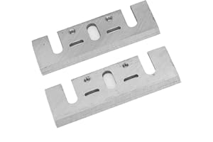 MARHYNCHUS Lama per pialla HSS, Lame per piallatrice elettrica portatile in acciaio ad alta velocità per colla artificiale in legno ad alta impurità in legno duro