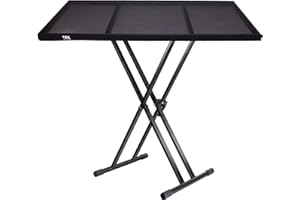 TEK audio DJ Shelf 45x100cm for X-Style Keyboard Stands (Double-Legged Keyboard Stand KS360 with Shelf)