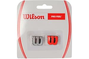 Wilson PRO Feel, Antivibrazione con Logo per Racchetta Unisex Adulto