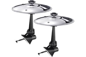 Facmogu 2er-Pack Auto-Crash-Becken, Auto-Symbol-Trommel für die Lüftungsöffnung im Auto, lustiges Armaturenbrett-Accessoire für Schlagzeuger und Musikliebhaber, geeignet für alle Fahrzeugtypen