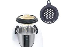 SKINGHONG For Thermomix TM6 Accessories Spätzle Strainer Spätzle Attachment - Quick Prepared Spaetzle, with Scraper for Vorwerk Thermomix TM6 Food Processor, Spätzle Slicer, Spaetzle Press, Kitchen Appliances