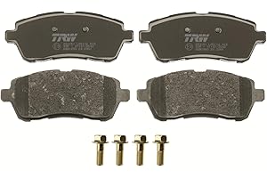 TRW GDB1893 Pastiglie Freno Set di 4 per Ford Fiesta VI (CB1, CCN) 2008 - Assale Anteriore e altri veicoli