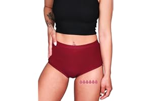 Taynie Comfort Bamboo Ultra Periodenunterwäsche Starke Blutung - Periodenwäsche - Menstruationsunterwäsche - ersetzt 6 Tampons, Periodenslip Tragedauer bis 12 Std., waschbar bis 60°C