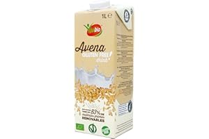 Vivibio Bebida ecológica sin gluten Bebida de avena - botella de 1L, El ambalaje puede variar