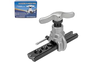 Cherbowing Spianatrice per riscaldamento e refrigerazione regolabile 1/4''-3/4'' 45° strumento eccentrico per bordatura