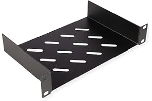 ROLINE Étagère 10 Pouces 1U, 150 T Noir