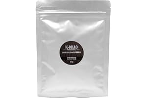 Poudre densifiante cheveux Kératine Naturelle & Végan K-Bello – Masque calvitie, alopécie, perte de cheveux & racines blanches – Fibres capillaire pour hommes et femmes (Recharge 50g, Châtain Foncé)