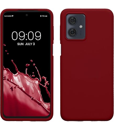 SEAHAI Hülle Für Motorola Moto G54 5G – Buntes Lila, Gehärtetes Glas + TPU – Stoßfest & Dünn